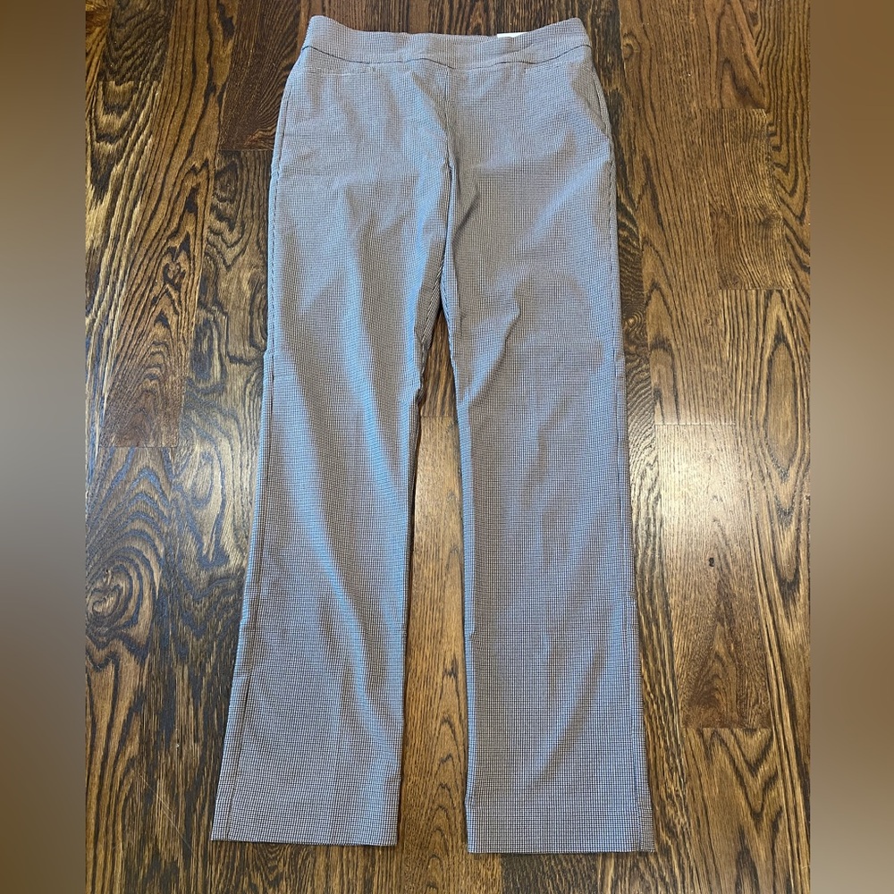 Chico’s So Slimming Bricitte Tri Color Houndstooth Pants